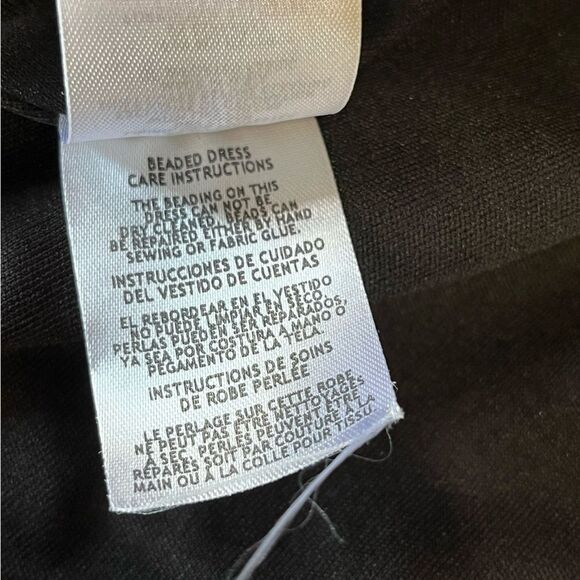 XSCAPE | 4685X Strapless Embellished Slit Evening Dress Black 14 - Picture 9 of 12